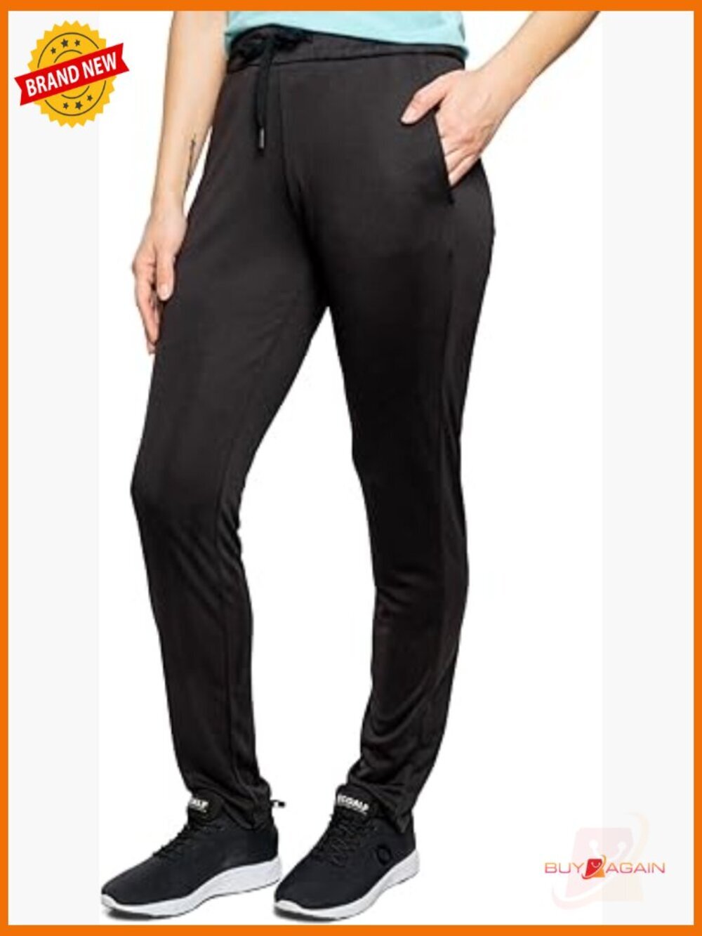 Women's Tech Pants with Built-In Insect Repellent, Lightweight Stretch Yoga